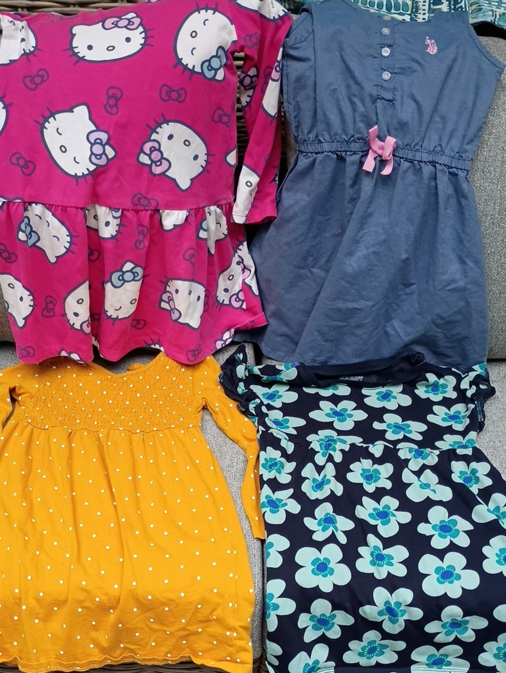 4 Size 5T Girls Dresses